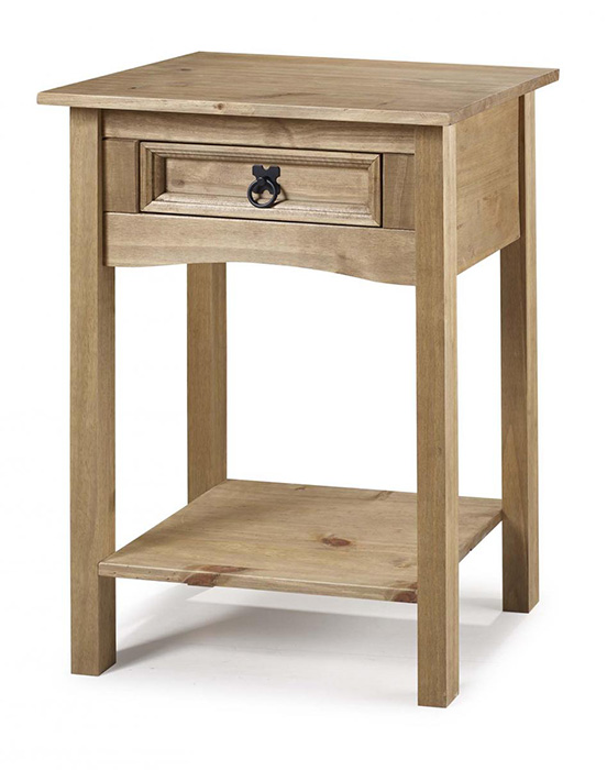 Corona Console Table With Drawer And Shelf - Click Image to Close